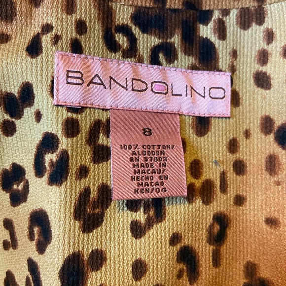 🎉ON SALE🎉⚡️Beautiful Bandolino Cheetah Trench coat⚡️ - Picture 5 of 5